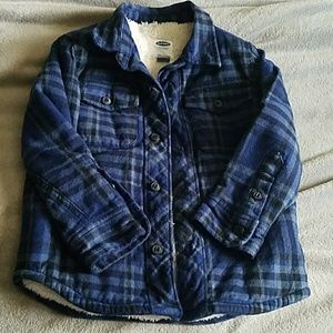 Little boys lumberjack top